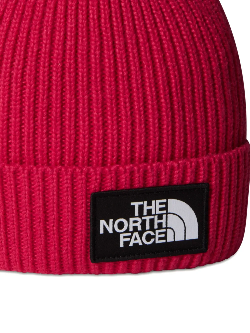 The North Face Kids Muts met logopatch Rood