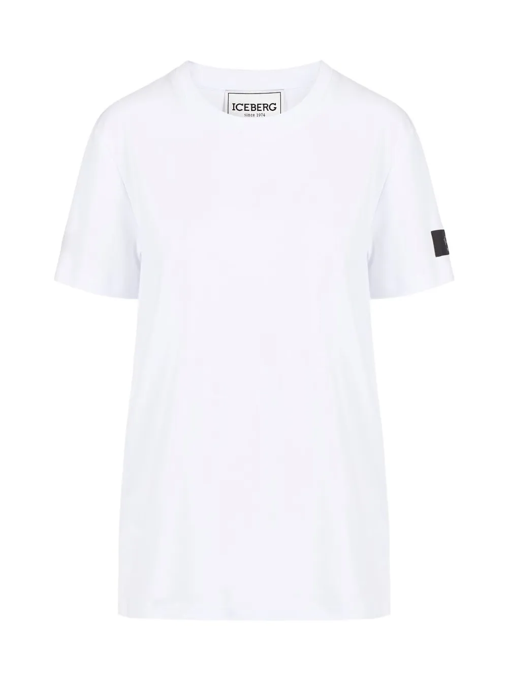 Iceberg Logo-patch T-shirt In White