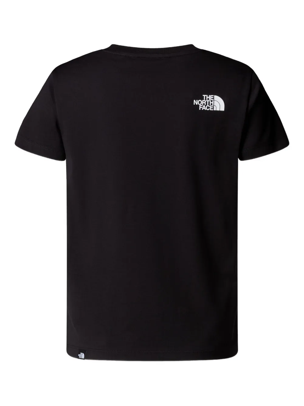 The North Face Kids T-shirt met logoprint Zwart