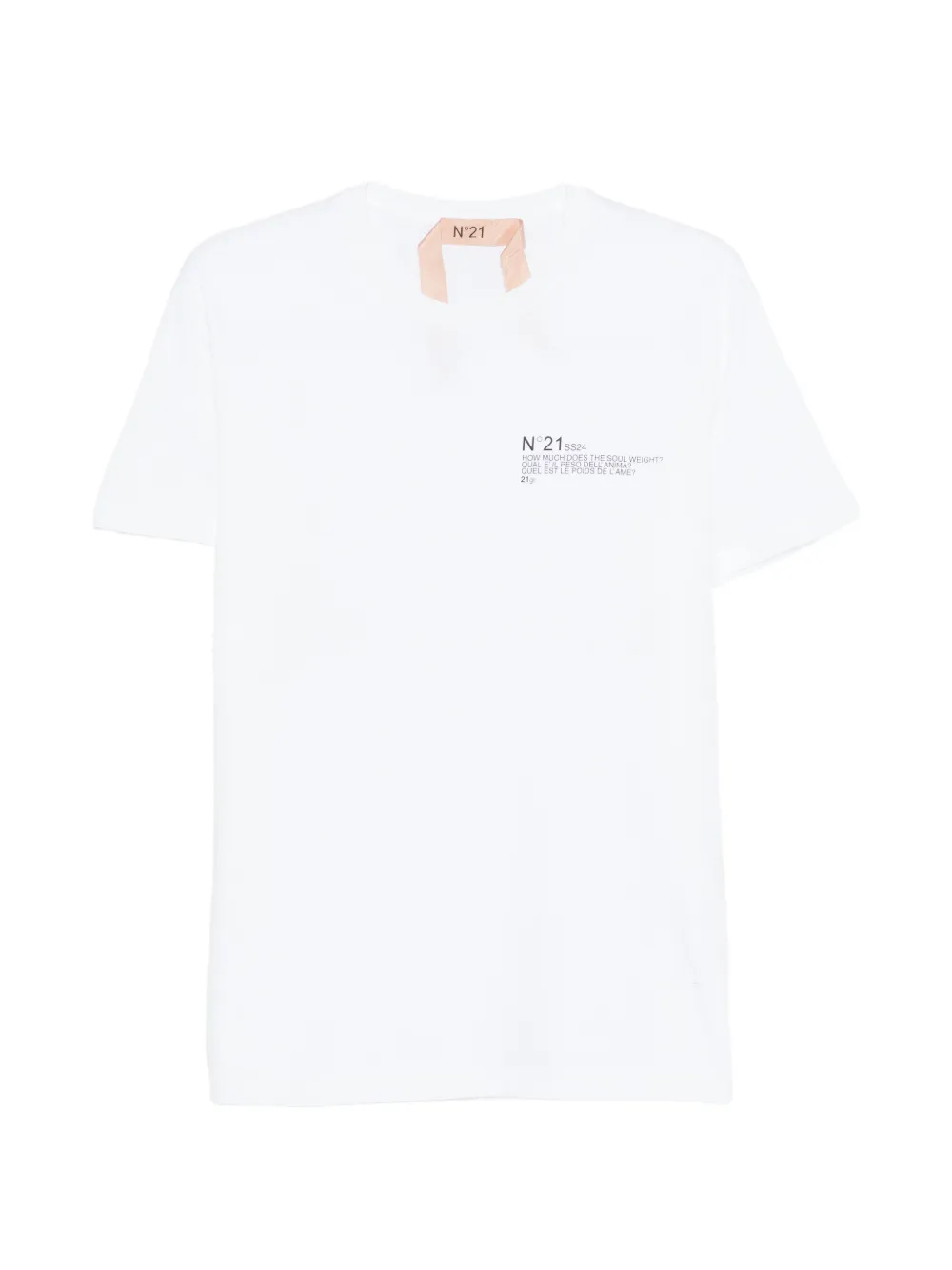 Nº21 graphic T-shirt - Bianco