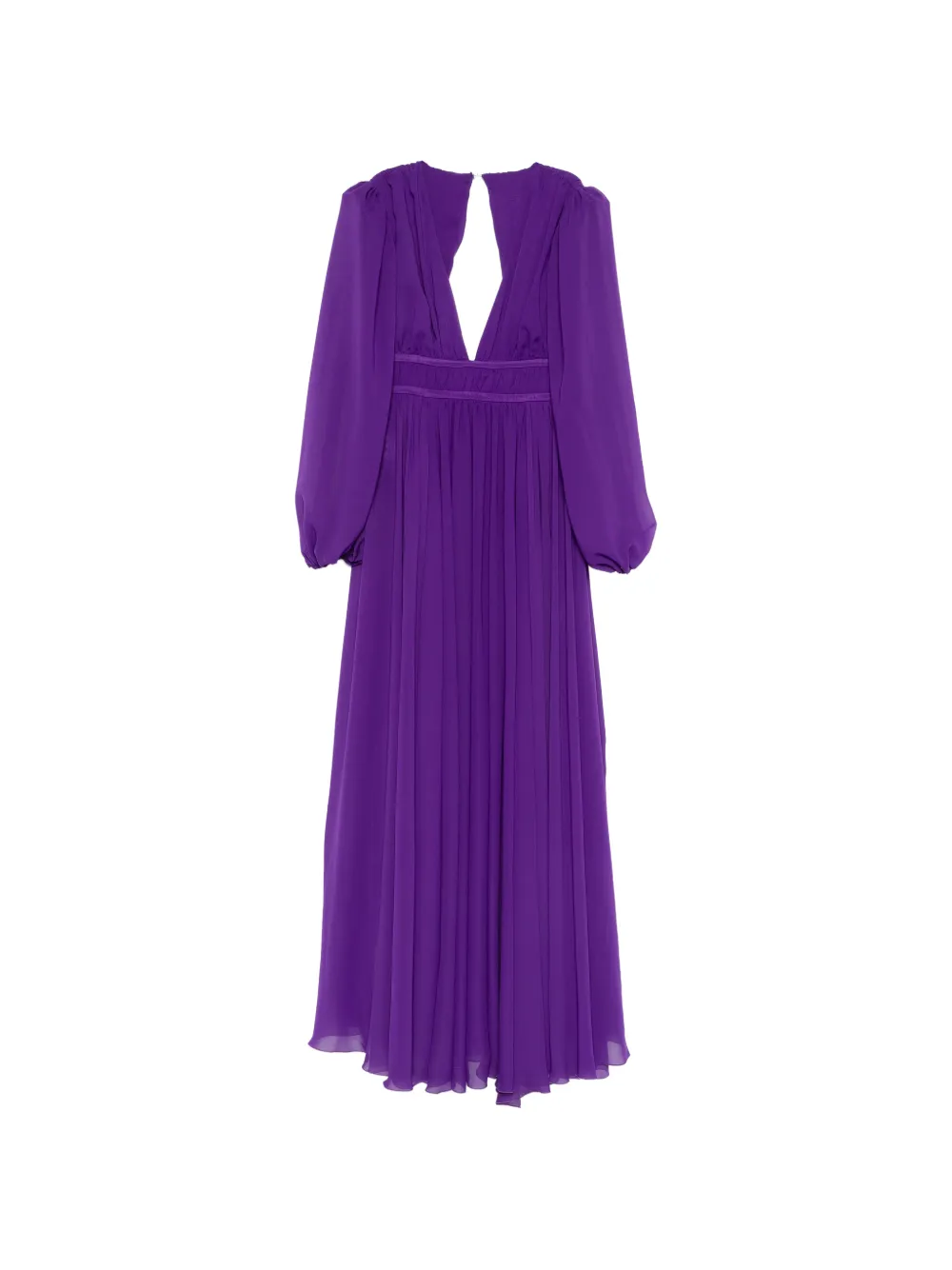 PINKO Pelagos V-neck maxi dress - Violett