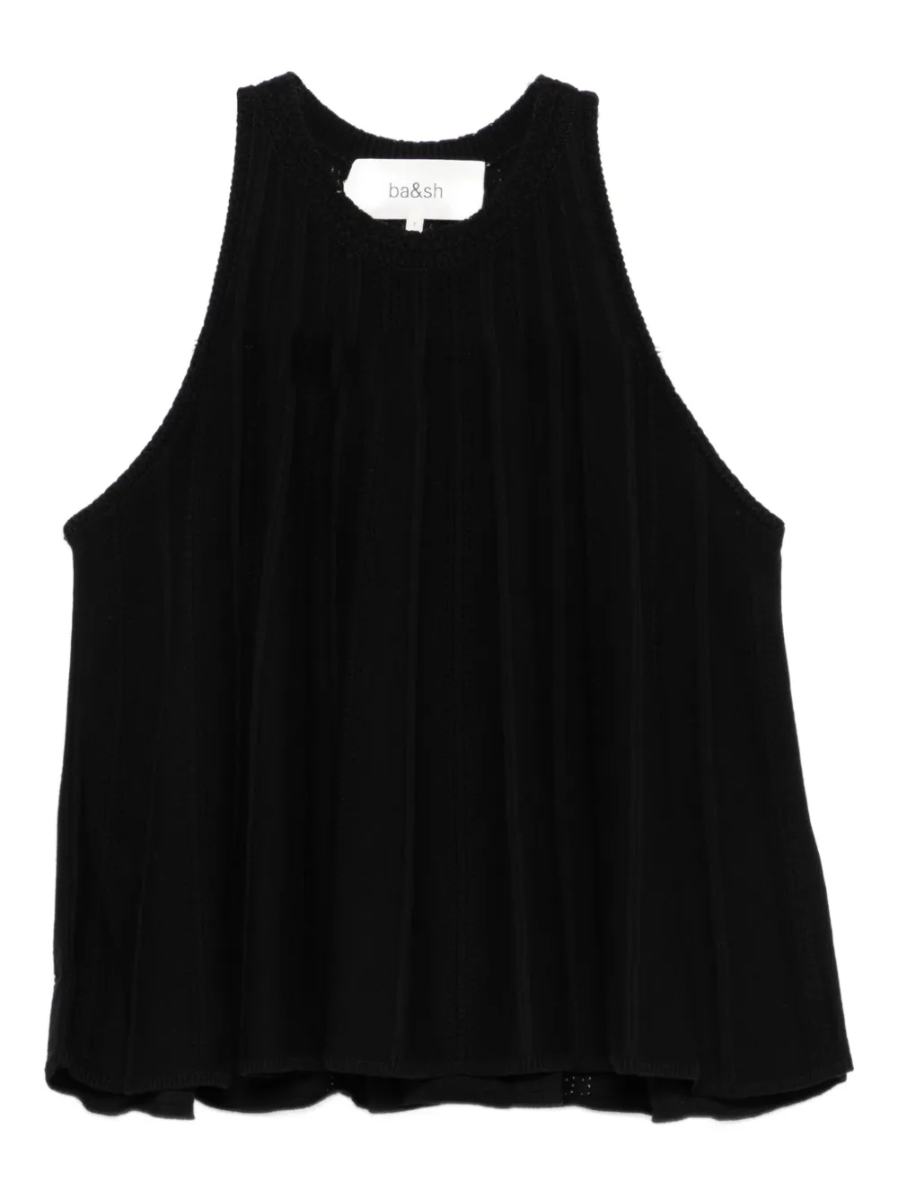 Ba&Sh Serres ribbed tank top | ブラック | Image 1