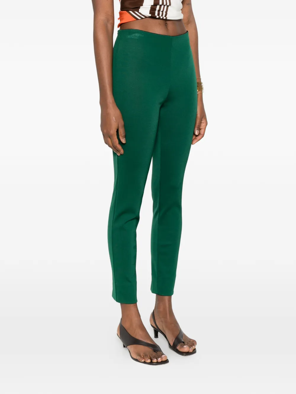  Missoni Straight Leg Tailored Trousers - Green 