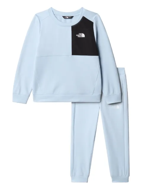 The North Face Kids colourblock pocket tracksuit