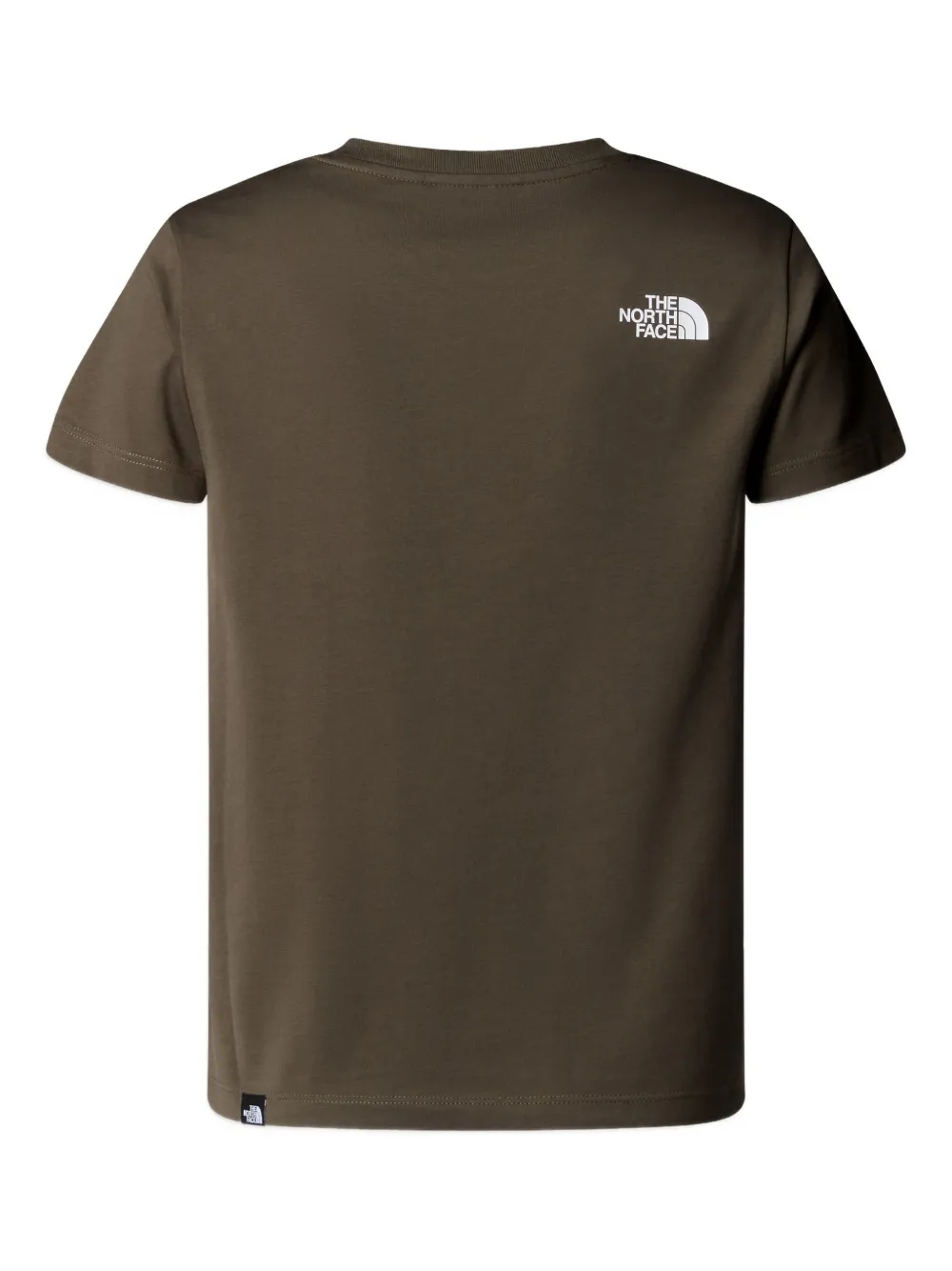 The North Face Kids T-shirt met logoprint Bruin