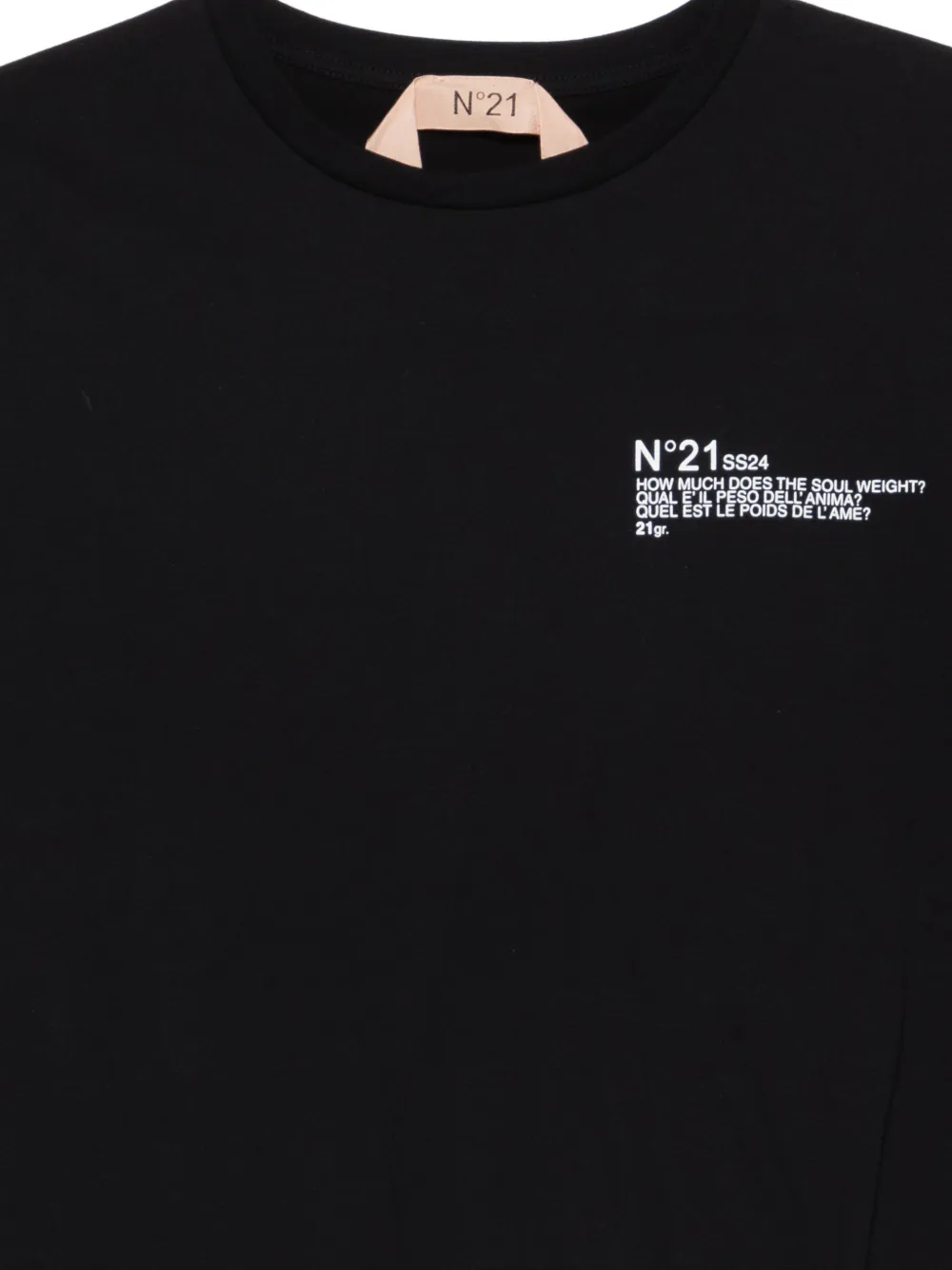  Nº21 Printed T-shirt - Black 