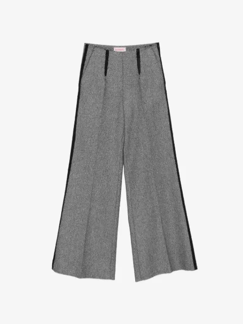 Iceberg pantalones palazzo con cierre