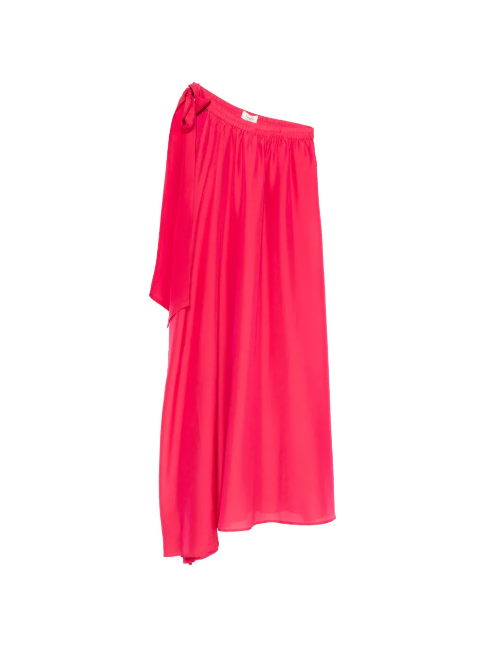 PSOPHIA one-shoulder bow-detail dress - Pink