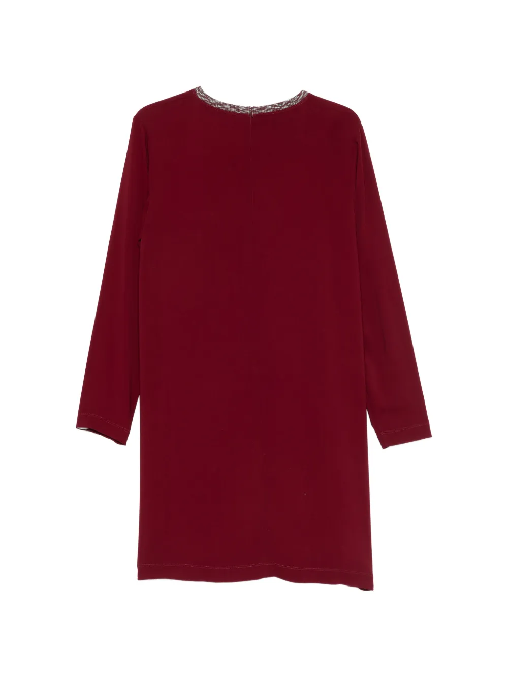 Missoni Jurk verfraaid met colourblocking Rood