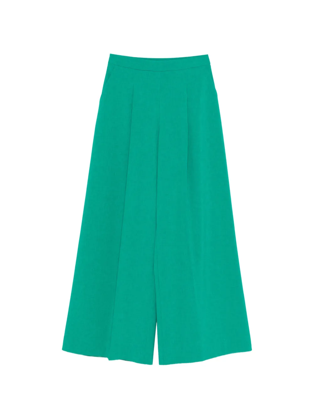 SIMONA CORSELLINI pleated trousers - Verde