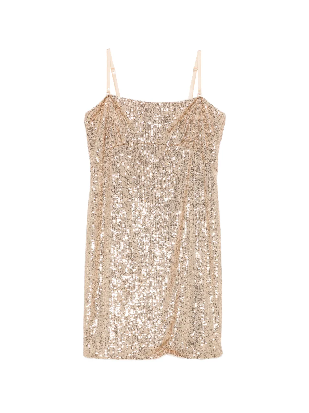 Just Cavalli sequinned mini dress - Oro