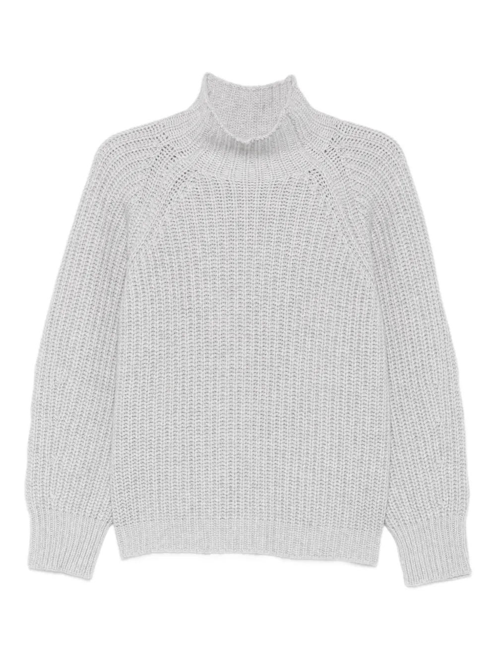 Liviana Conti High-neck Sweater In Gray