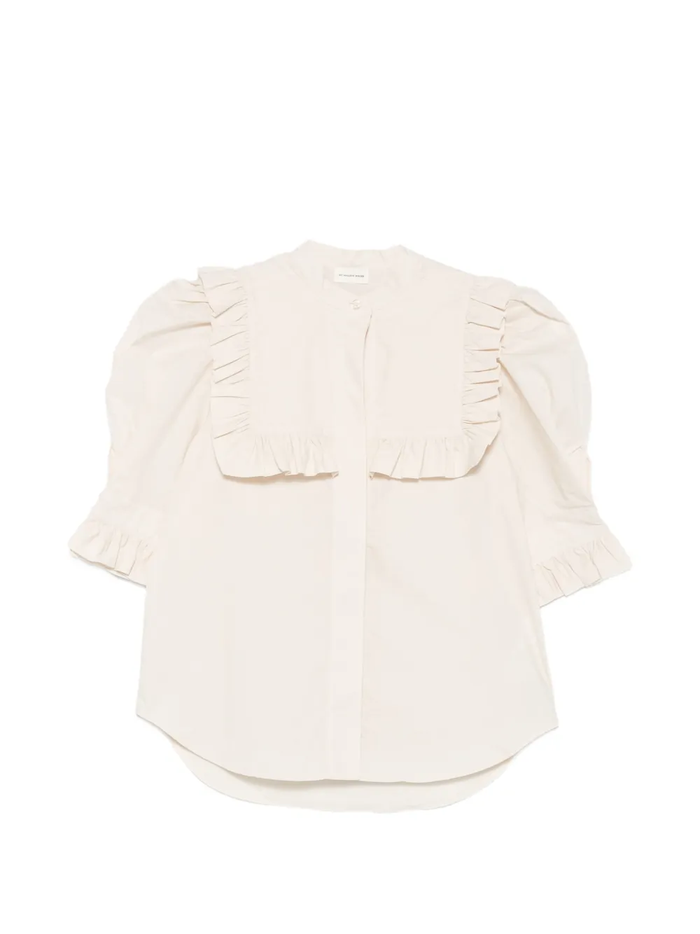 By Malene Birger Camicia Oia con maniche a palloncino - Toni neutri