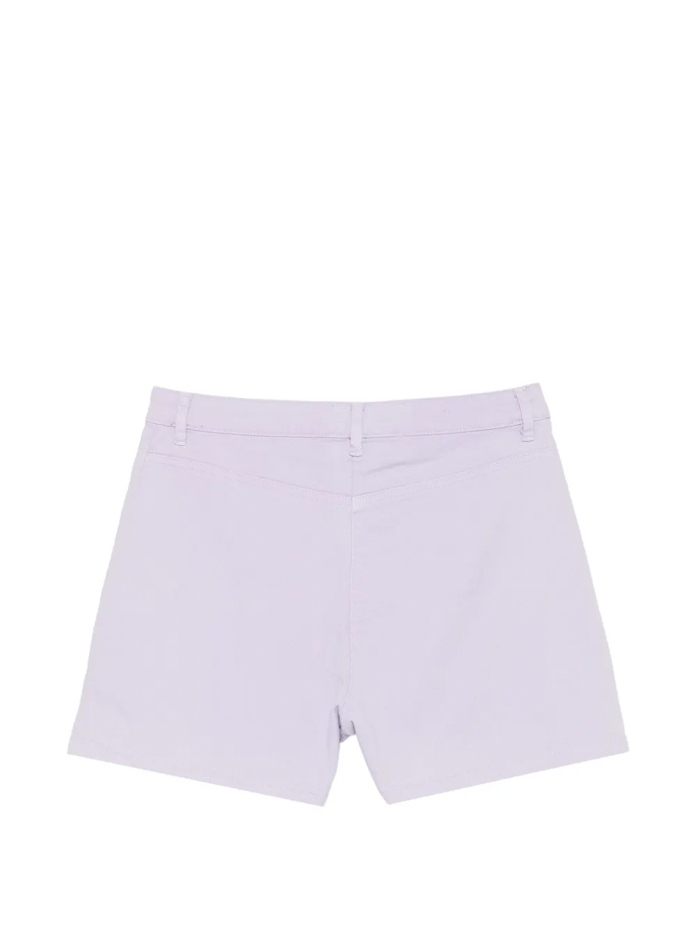 Love Moschino Shorts met geborduurd logo Paars
