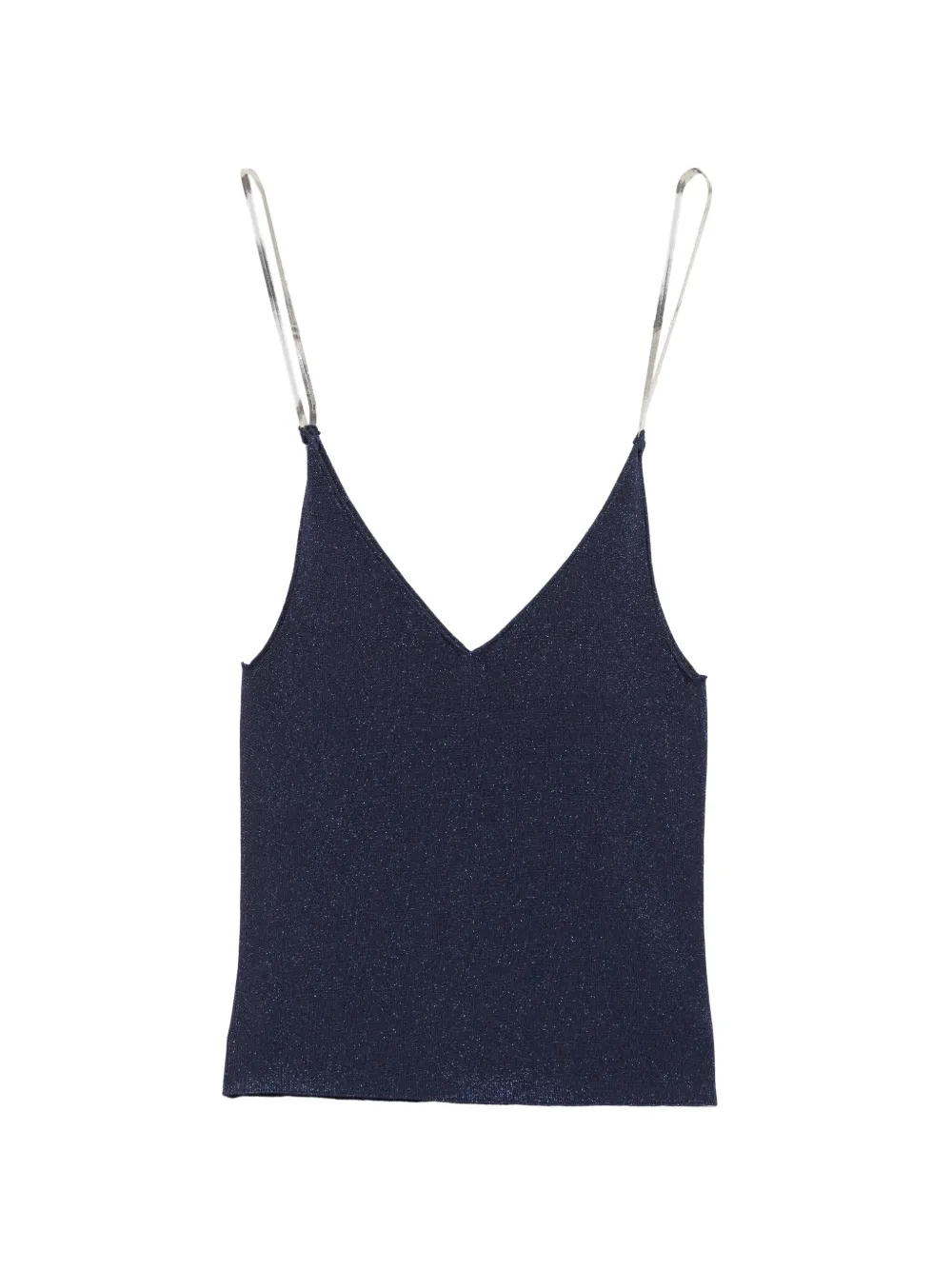 Circus Hotel V-neck top - Blu
