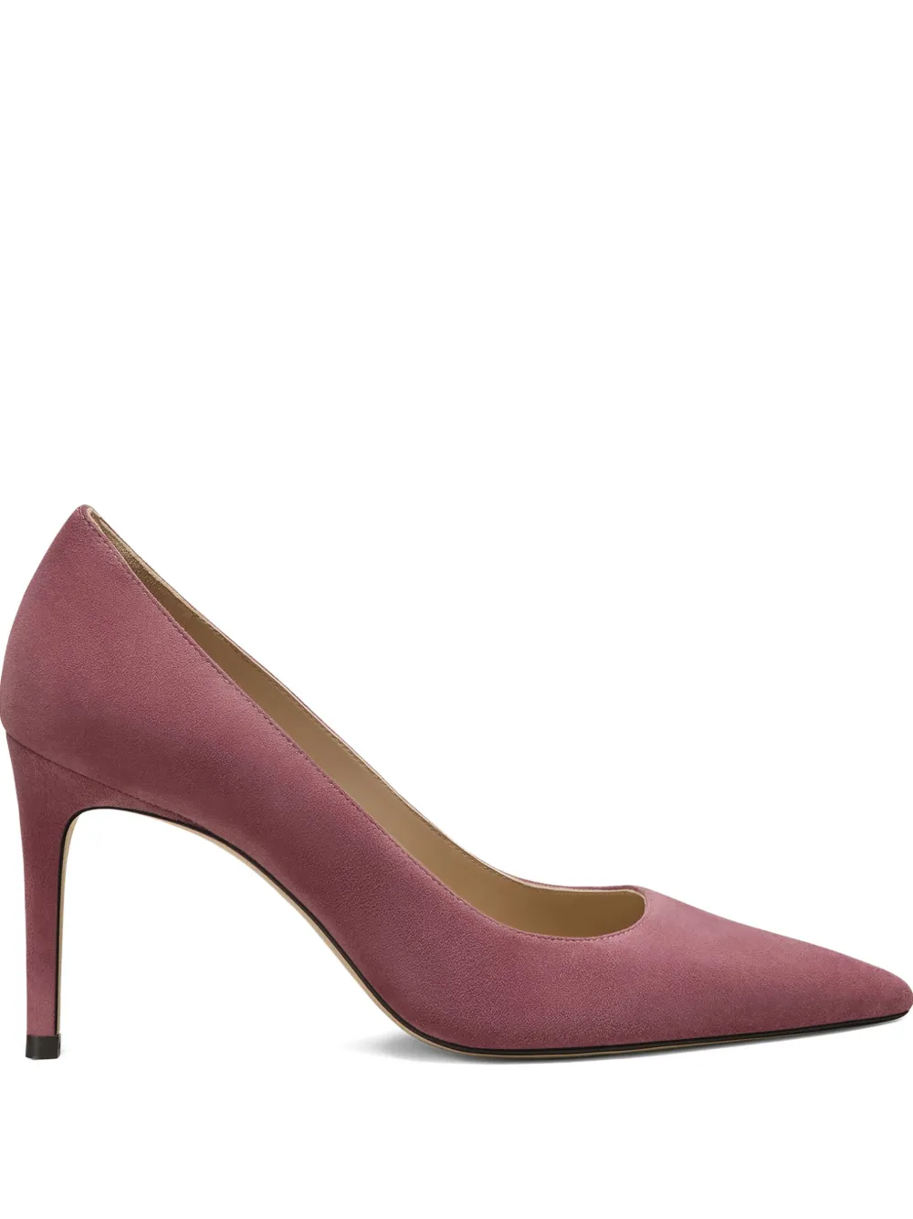 Stuart Weitzman 85mm Stuart Power pointed-toe pumps | Rosa | Image 1