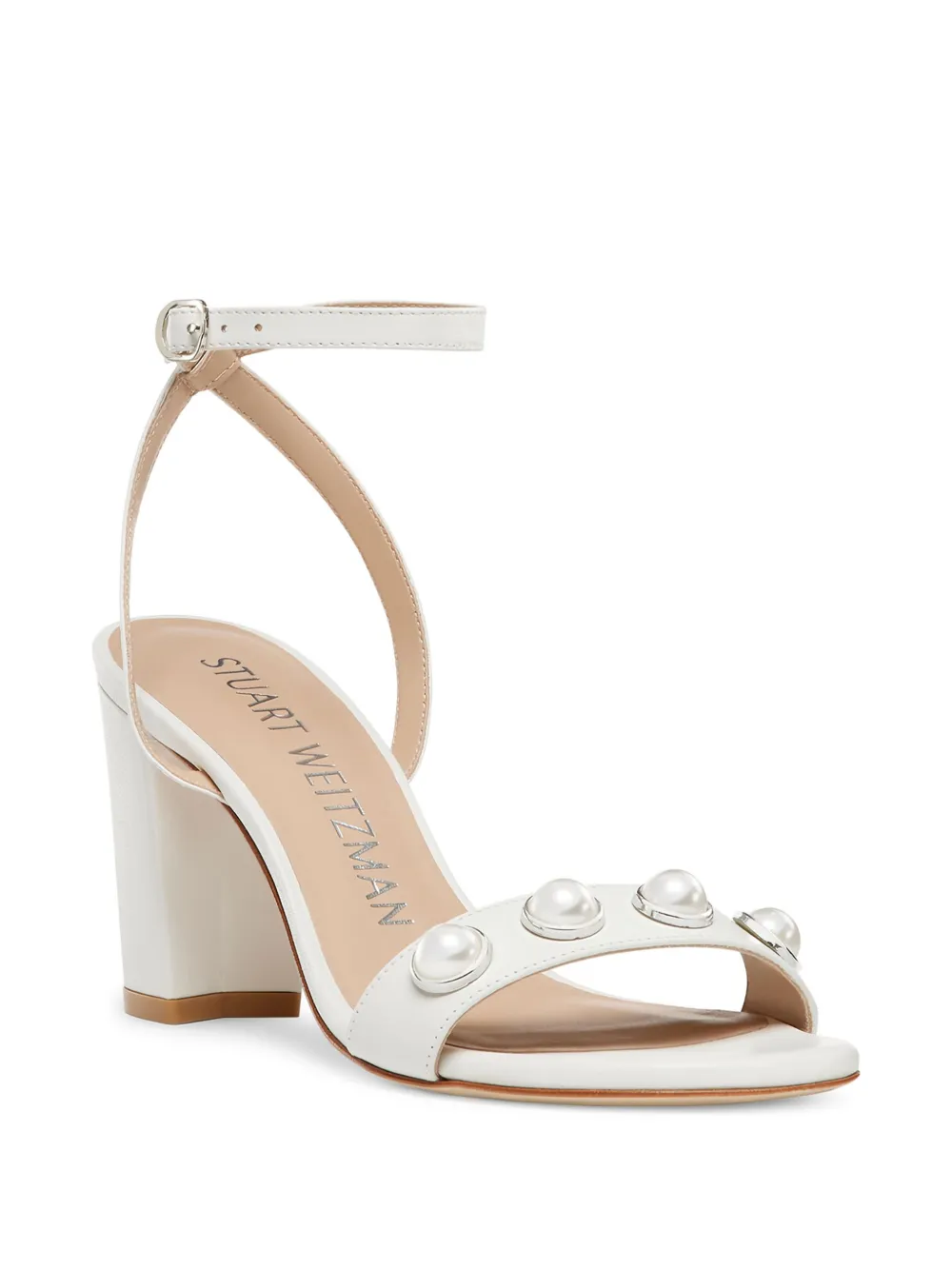 Stuart Weitzman 80mm Nearlybare Portia heeled sandals | Heeled Sandals | Image 2