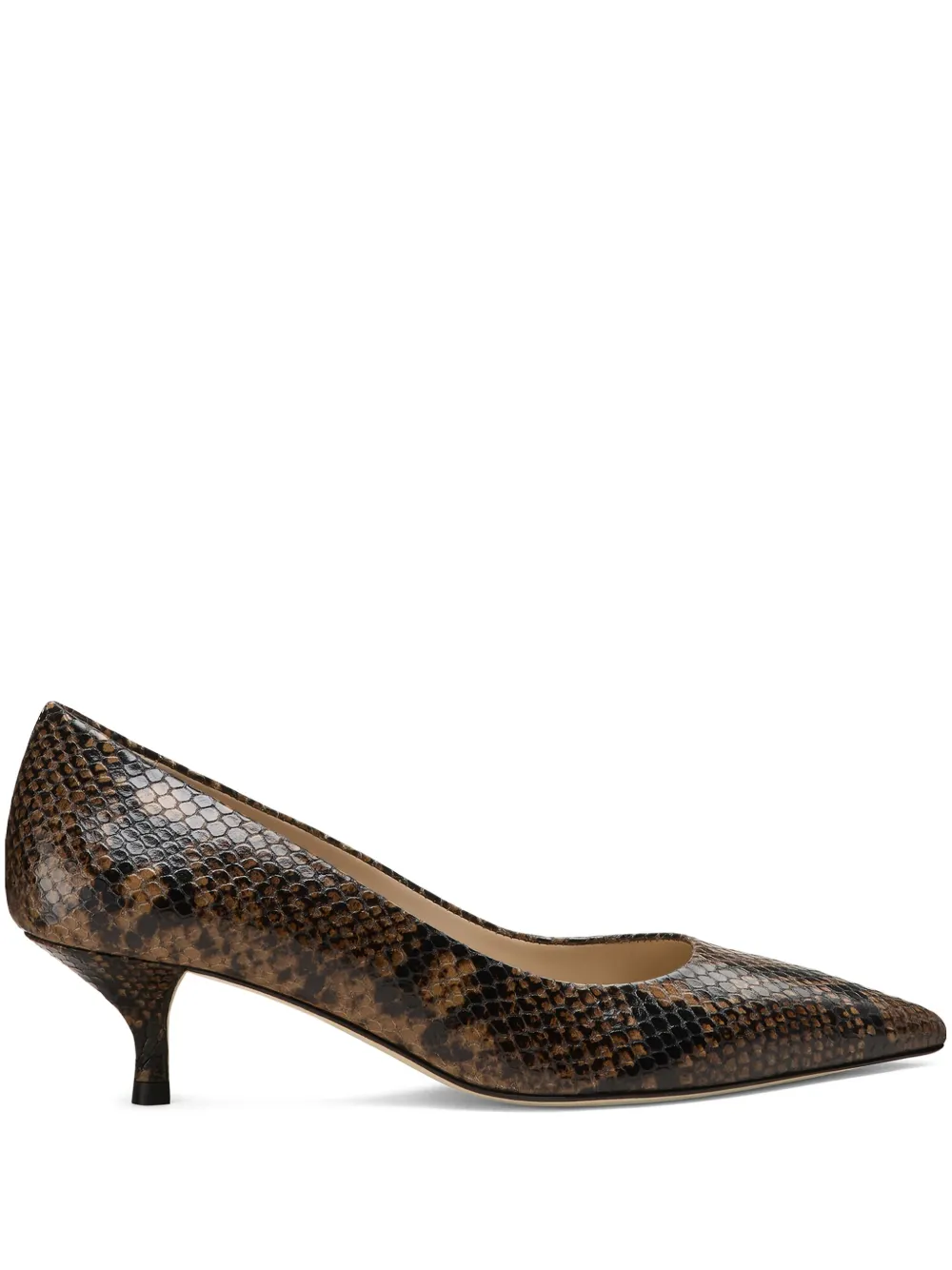 Stuart Weitzman zapatillas Stuart Power con tacón de 50mm | marrón | Image 1