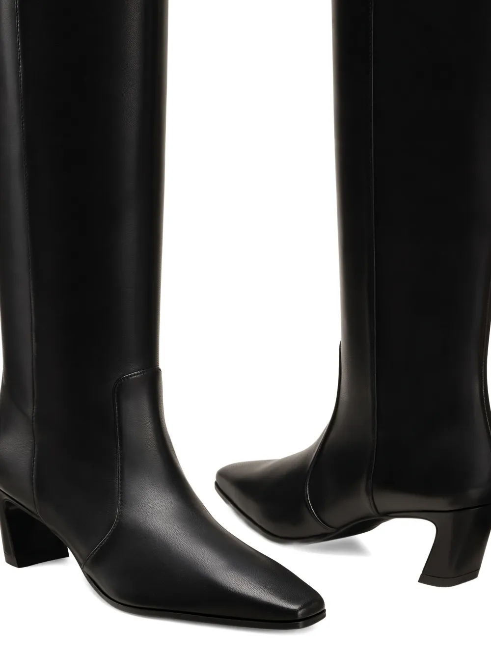 Stuart Weitzman 50mm Stassi Boots In Black