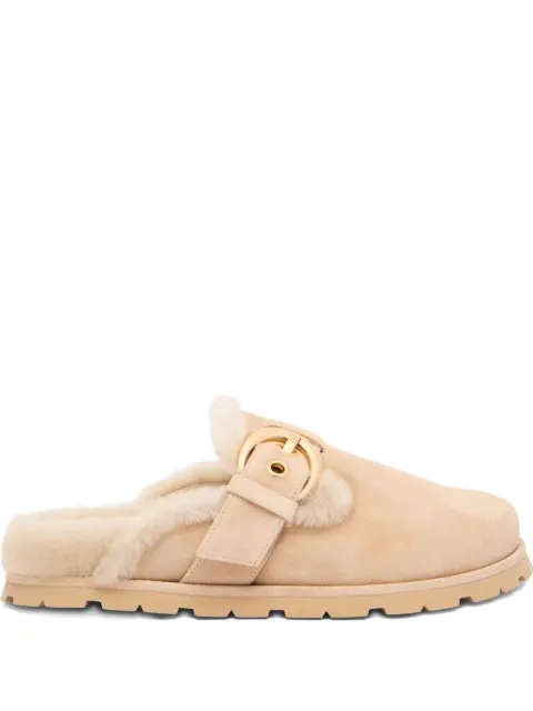 Stuart Weitzman Chrystie shearling mule