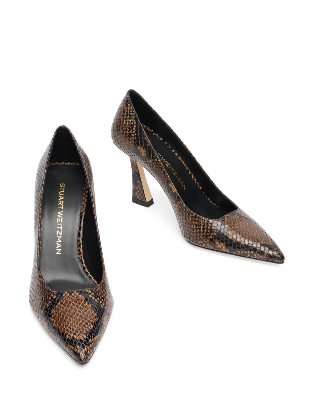 Stuart Weitzman 85 mm Vinnie pumps Bruin