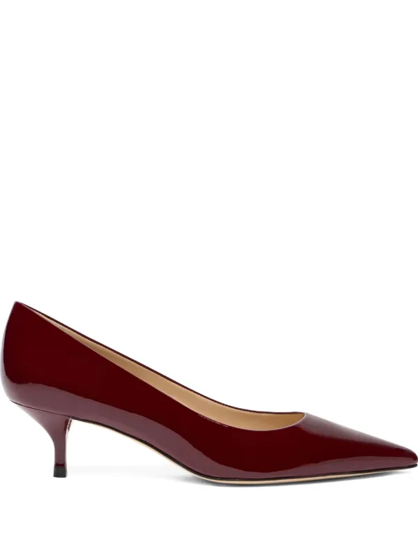 Stuart Weitzman 50mm Stuart Power Pumps in Red