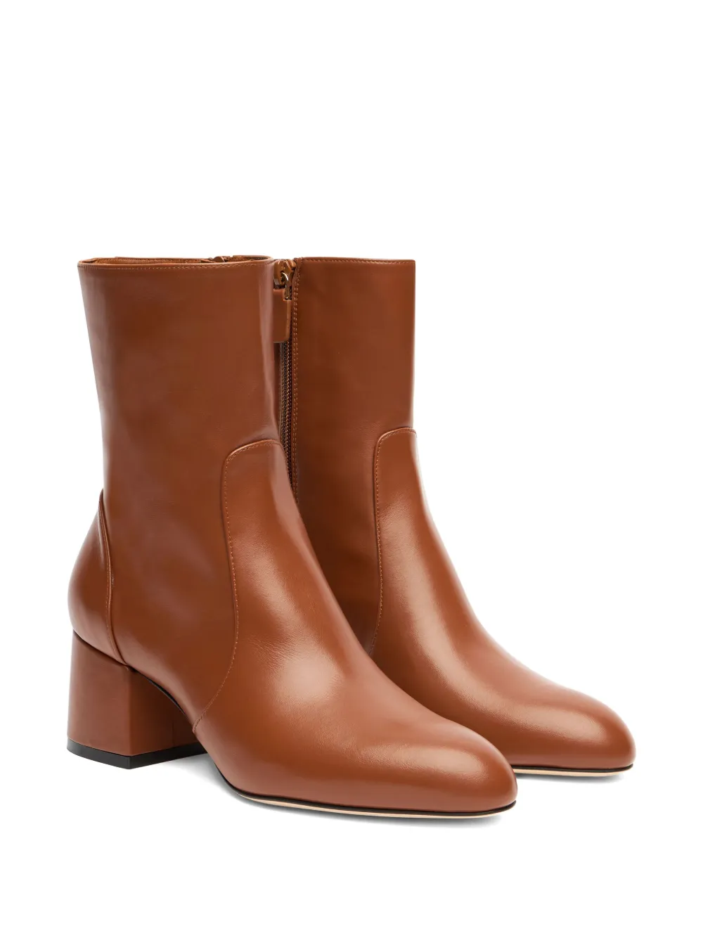Stuart Weitzman zip block heel essentialist zip 60 ankle boots | Ankle Boots | Image 2