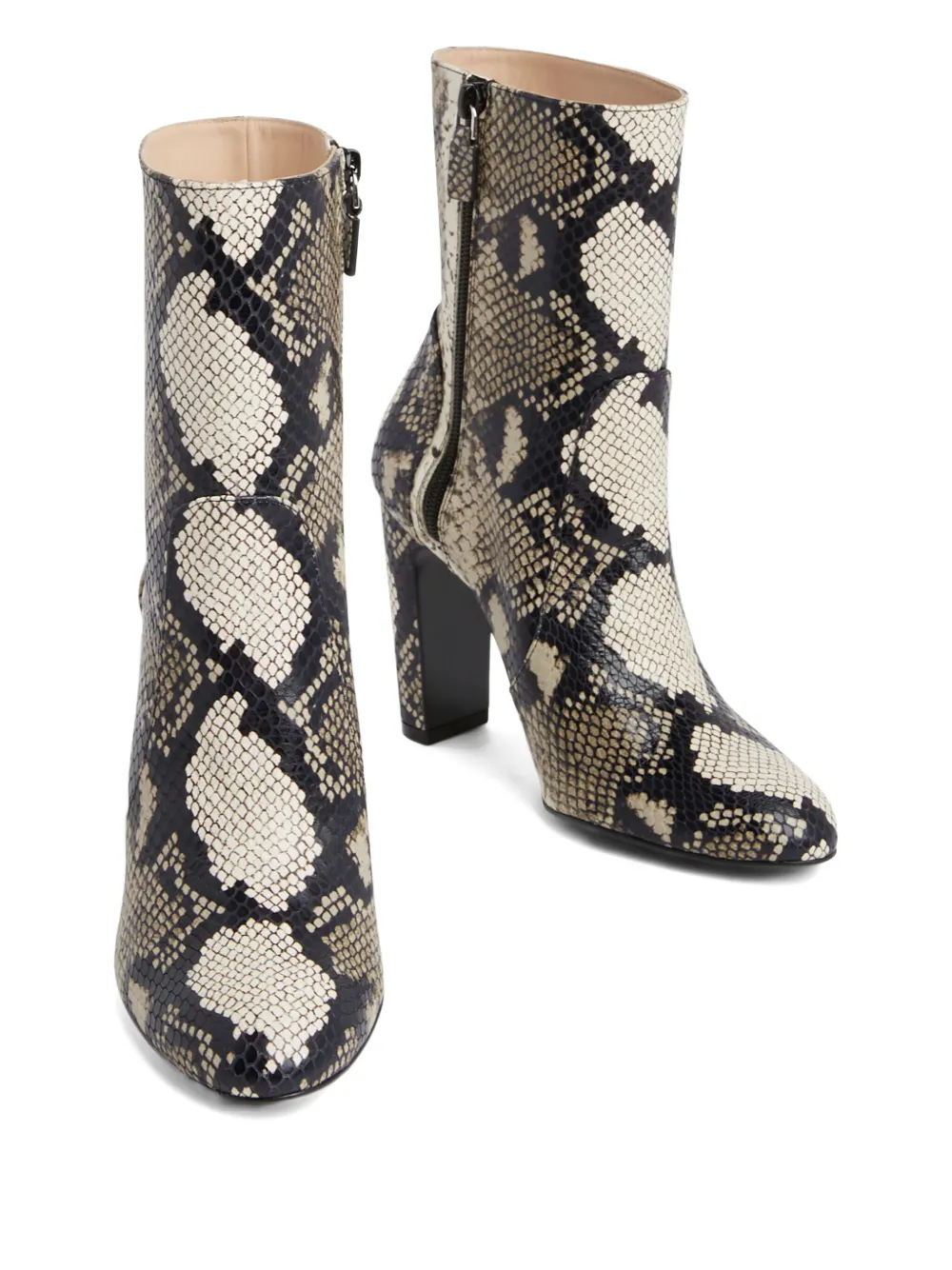 Stuart Weitzman 100 mm Vida laarzen Beige