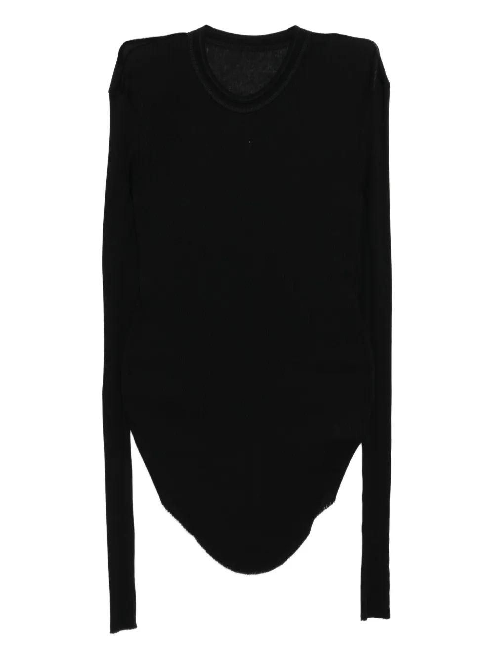 Julius long-sleeved skinny top | Black | Image 1