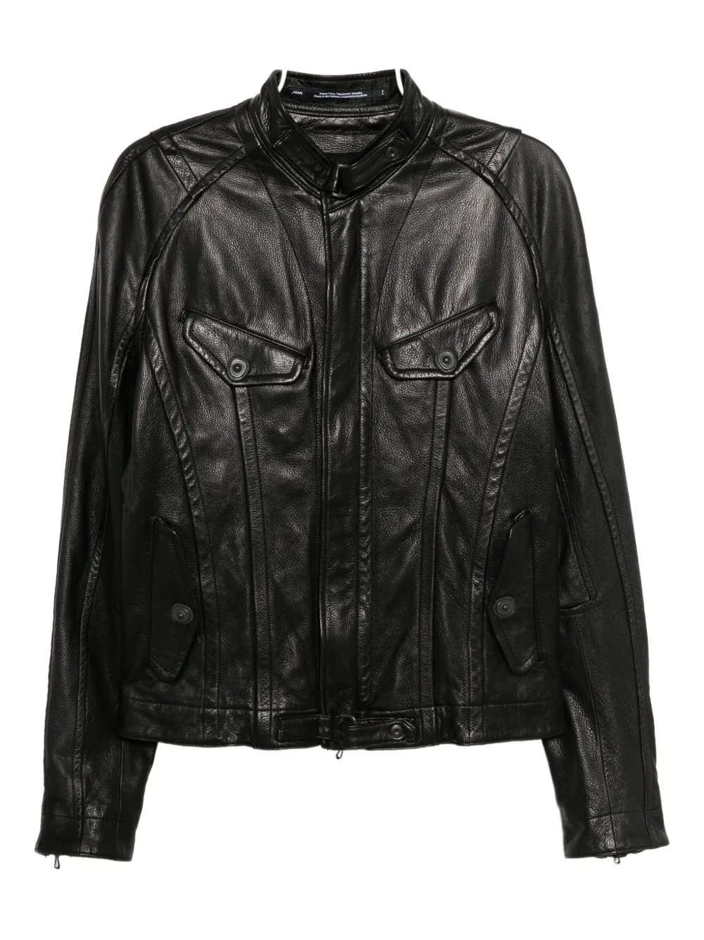 Julius leather jacket | Black | Image 1