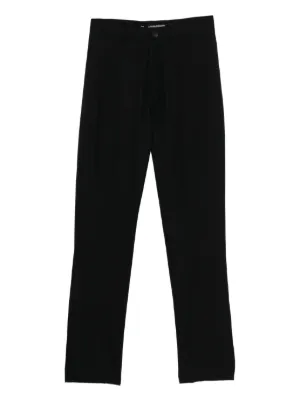 Julius オーバーラップパンツ | ブラック | FARFETCH JP