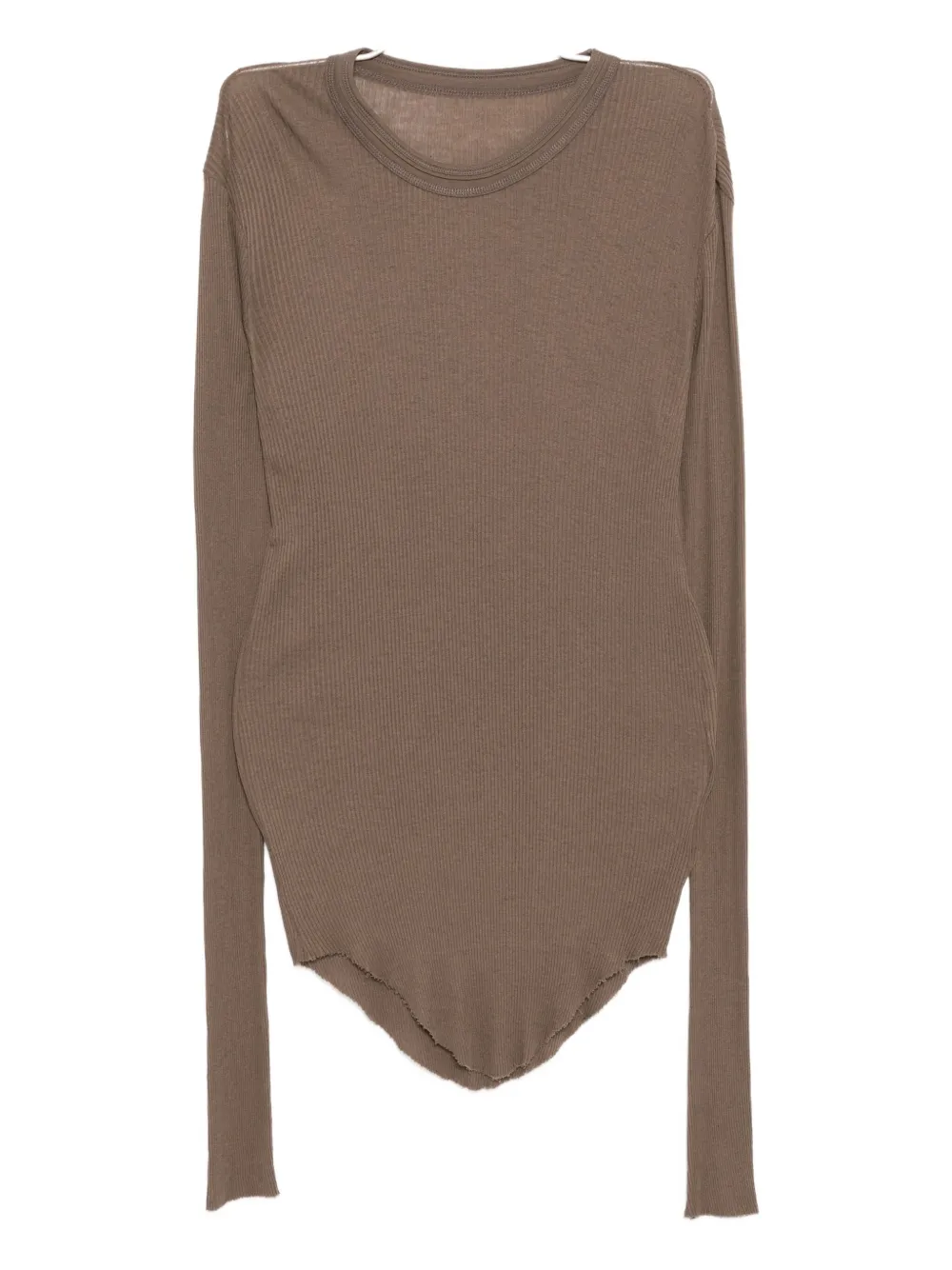 Julius long-sleeved skinny top | Brown | Image 1