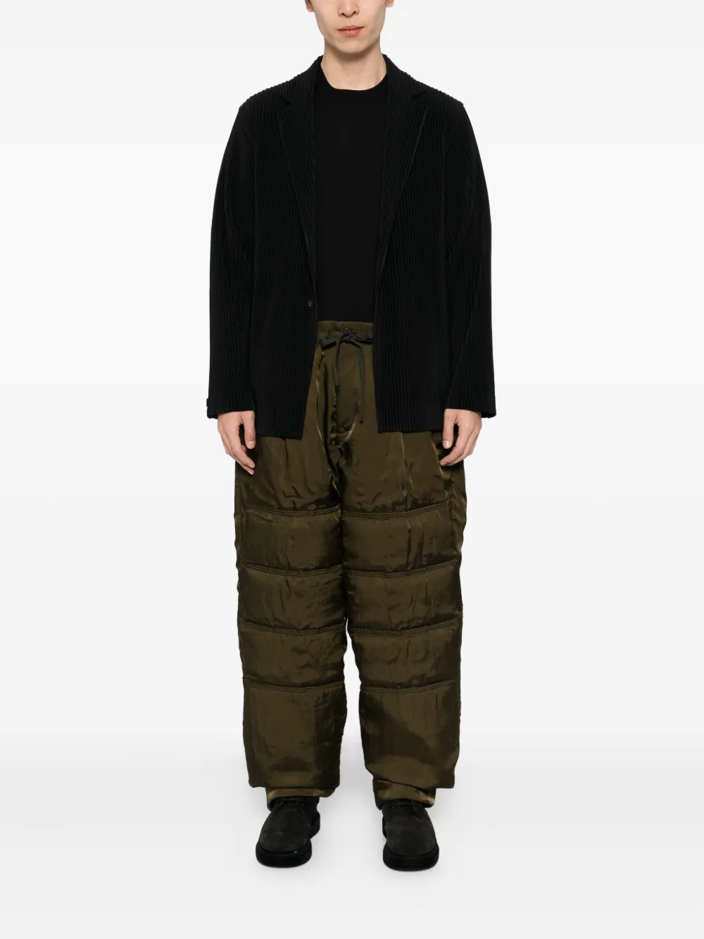Yohji Yamamoto padded trousers | Tapered Pants | Image 2