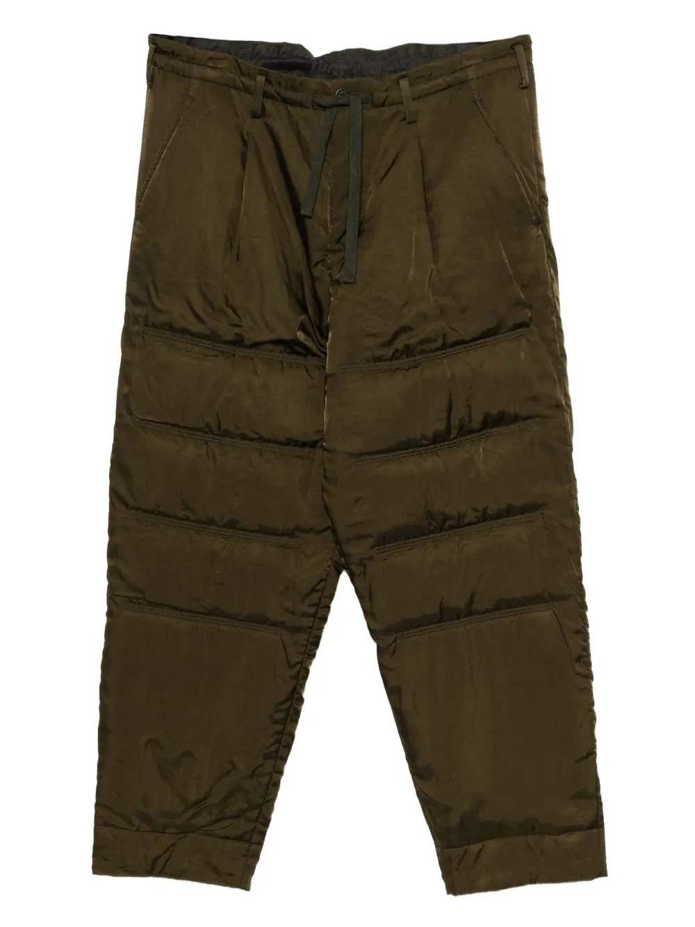 Yohji Yamamoto padded trousers | Green | Image 1