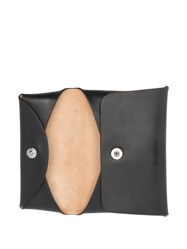 Jil Sander Folded Coin Purse | Black | FARFETCH JO