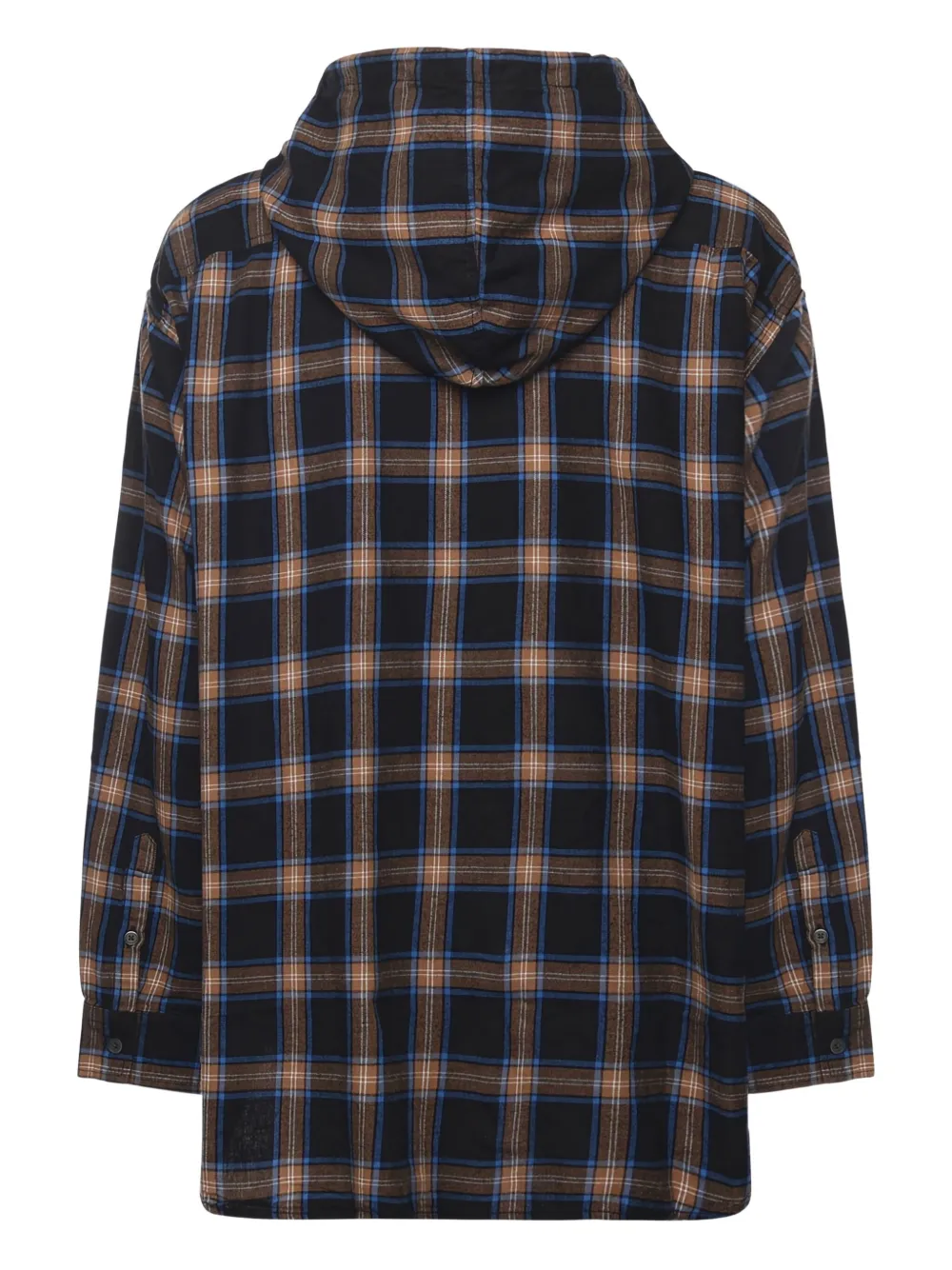 Diesel check-pattern hooded jacket | Shirt Jackets | Image 2
