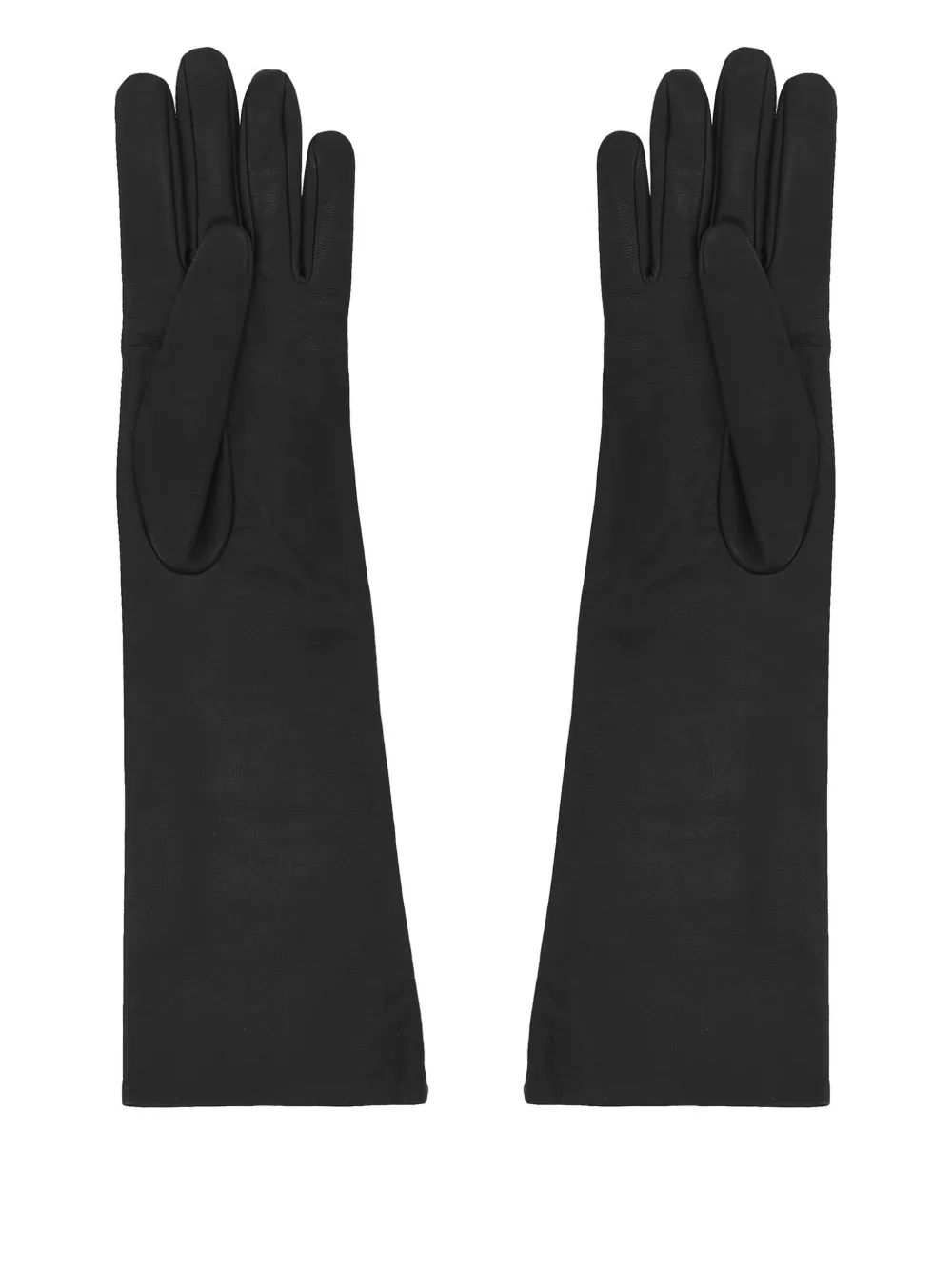 CRIDA San Pellegrino leather gloves - Zwart