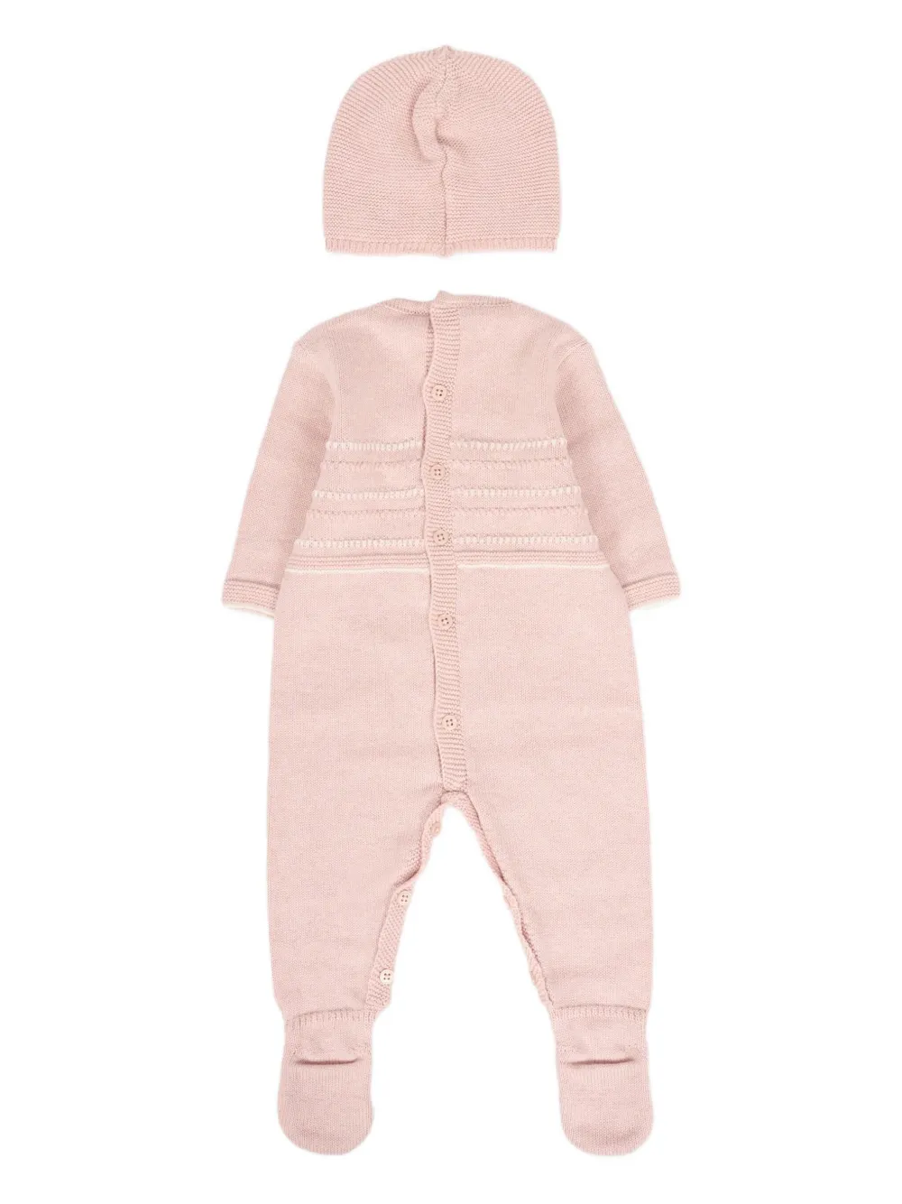 Paz Rodriguez Buttoned Babygrow Set In Multi