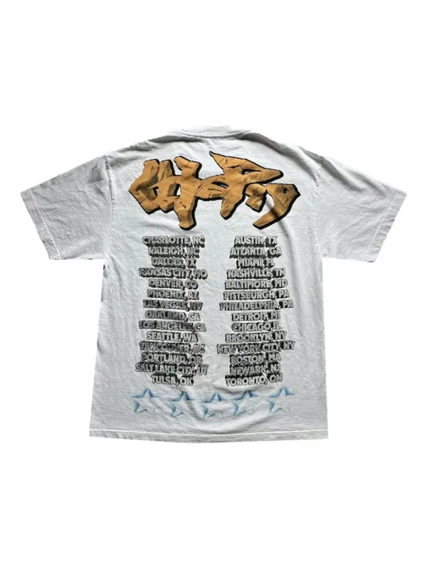 Travis Scott Utopia Tour Skitzo Circus Maximus T-shirt | White