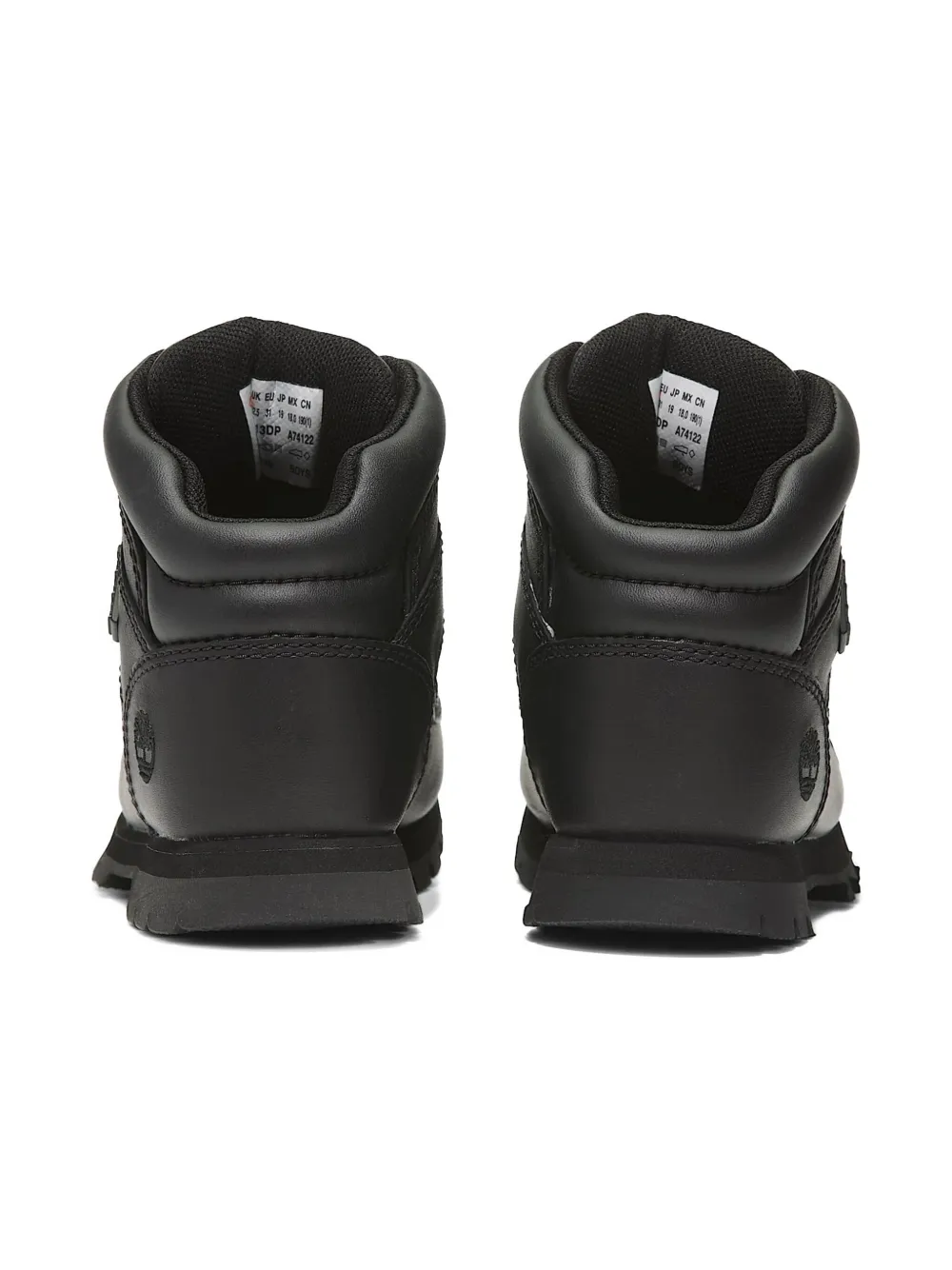 Timberland Kids lace-up ankle boots Zwart