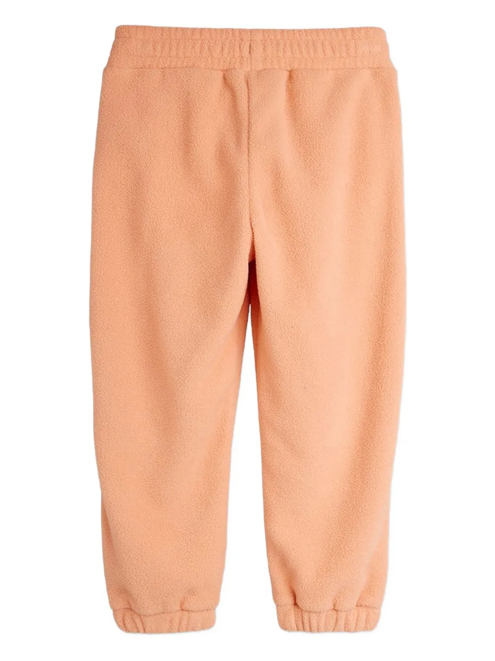 Mini Rodini Broek met geborduurde bloemen Roze