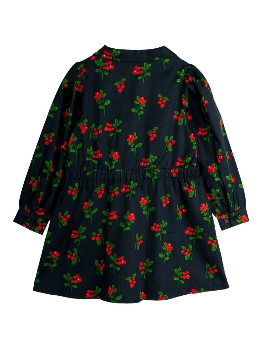 Mini Rodini buttoned floral dress | Girls Casual Dresses | Image 2