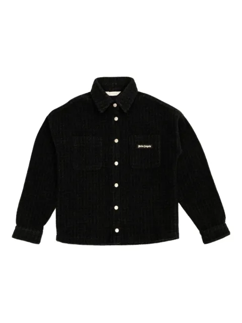 Palm Angels Kids logo-print jacket