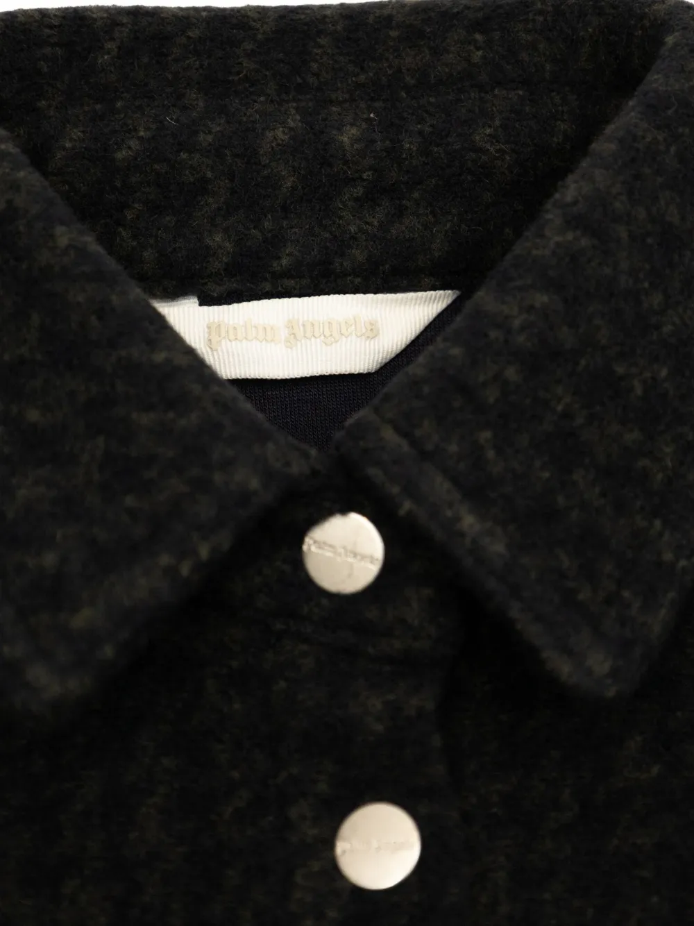 Palm Angels Kids Jack met logoprint Zwart