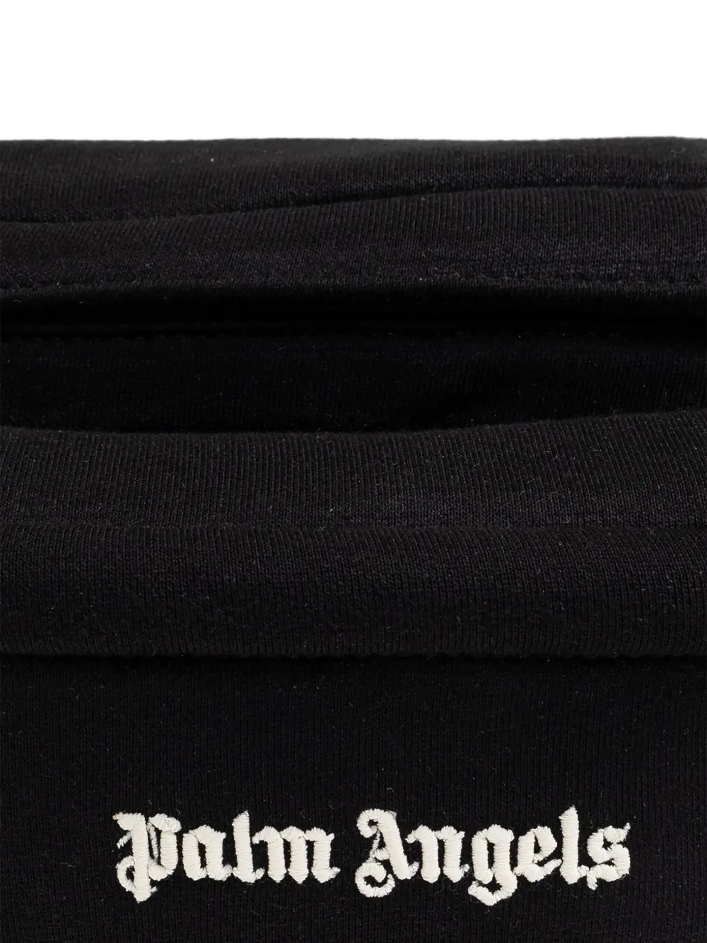 Palm Angels Heuptas met geborduurd logo Zwart