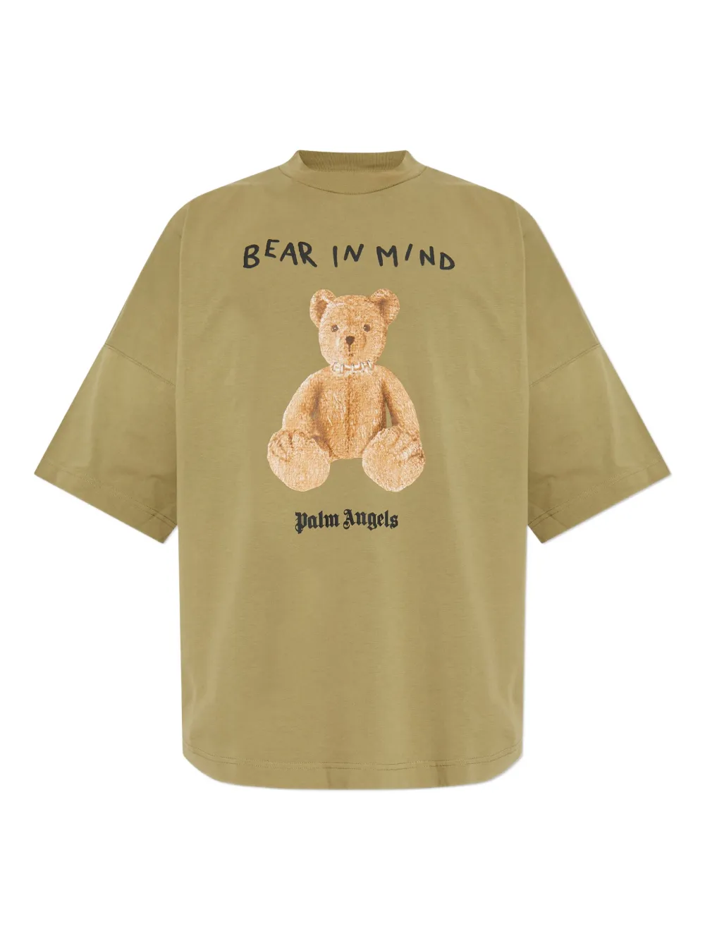 Palm Angels bear graphic t-shirt - Verde