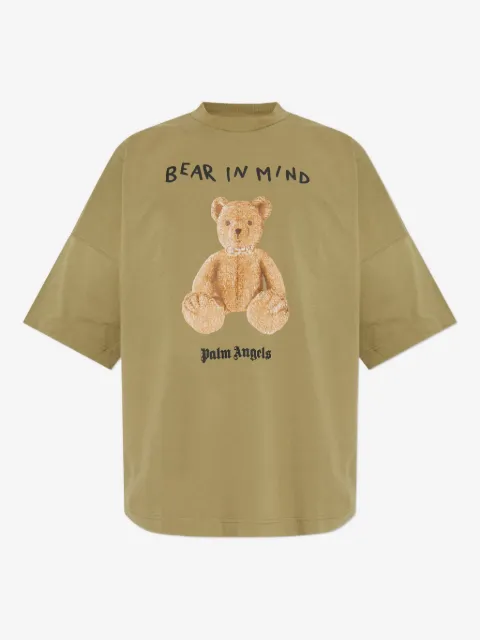 Palm Angels T-shirt met grafische beerprint