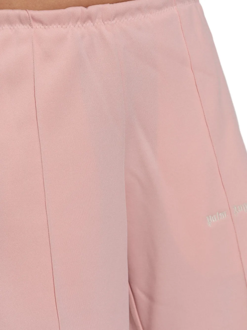 Palm Angels Logo-embroidered Side-stripe Track Pants In Pink