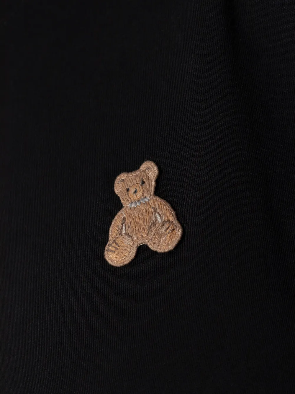 Palm Angels Graphic Teddy Bear Crew Neck T-shirt In Black