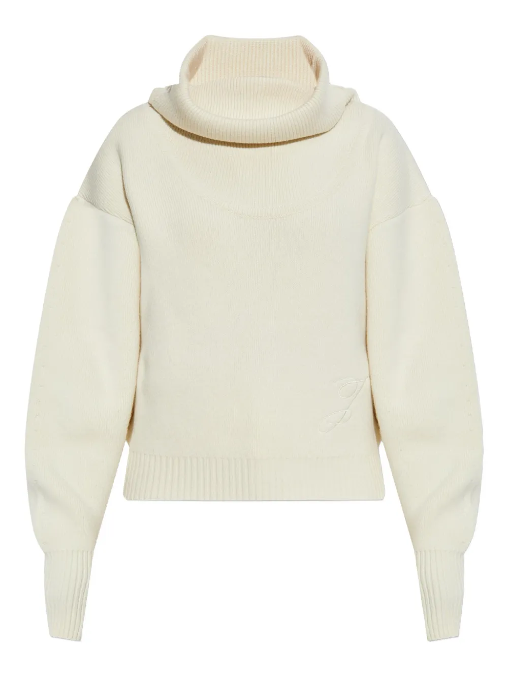 Jacquemus Pallone embroidered sweater | Neutrals | Image 1